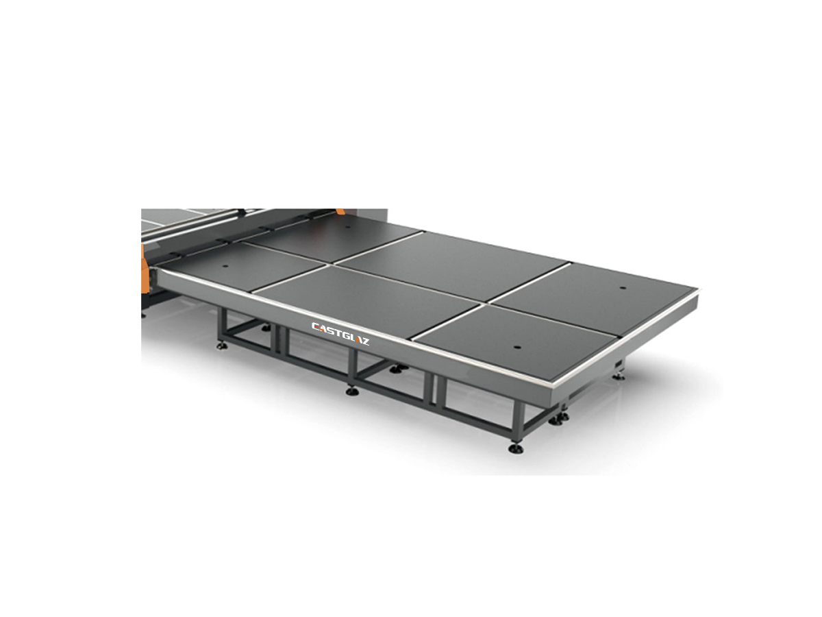 Glass Air-floated breaking table