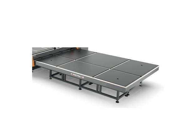 Glass Air-floated breaking table